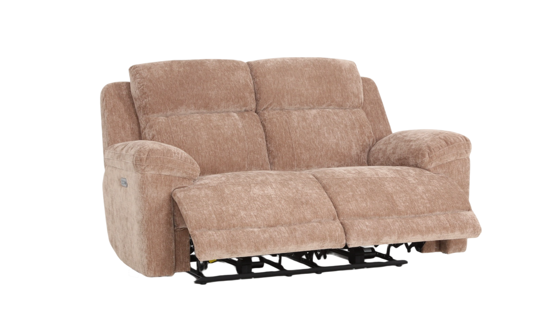 Klaussner Ridgewood Fabric Power Reclining Loveseat-Jennifer Furniture