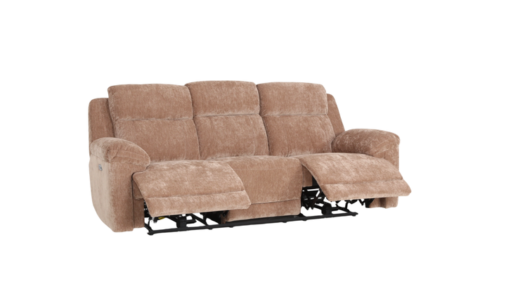 Klaussner Ridgewood Fabric Power Reclining Sofa-Jennifer Furniture