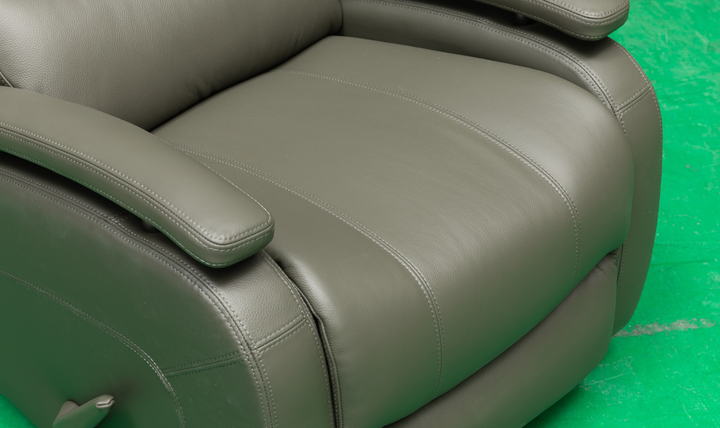 Klaussner Riposo Leather Recliner Chair - Jennifer Furniture