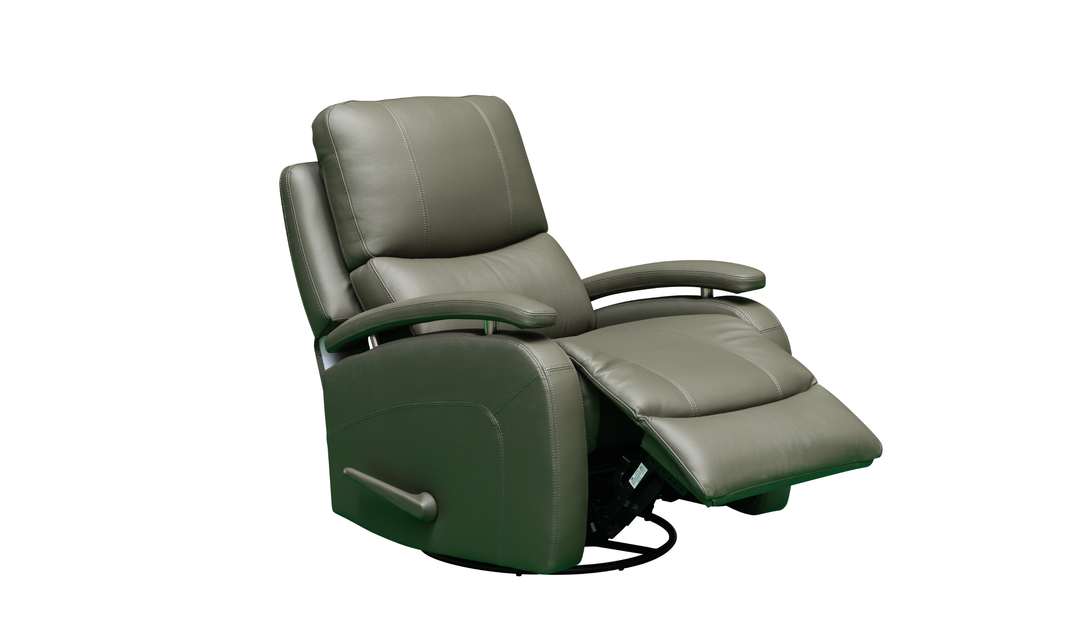 Klaussner Riposo Leather Recliner Chair - Jennifer Furniture