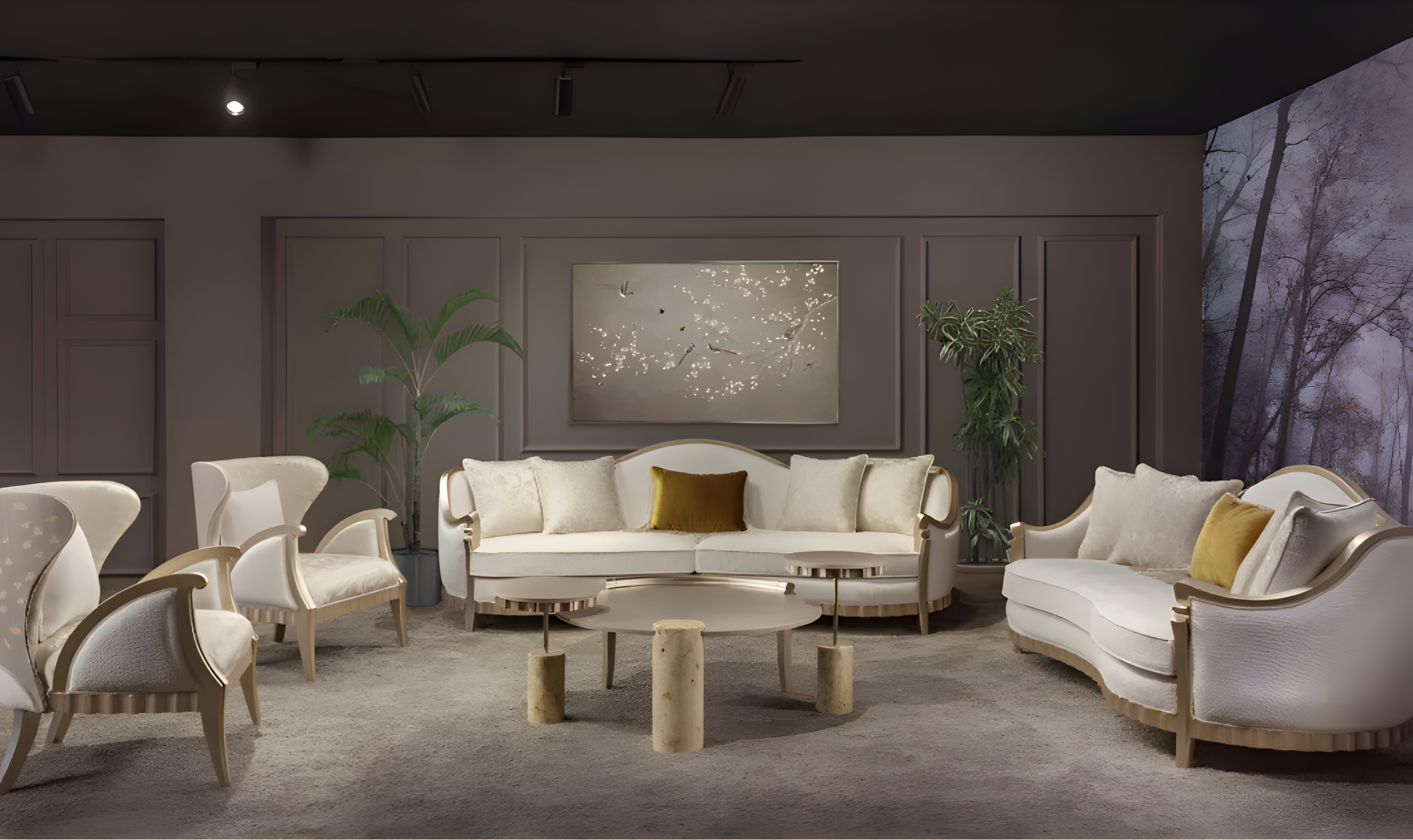 Klaussner Tampa Master Crafted Living Room Set