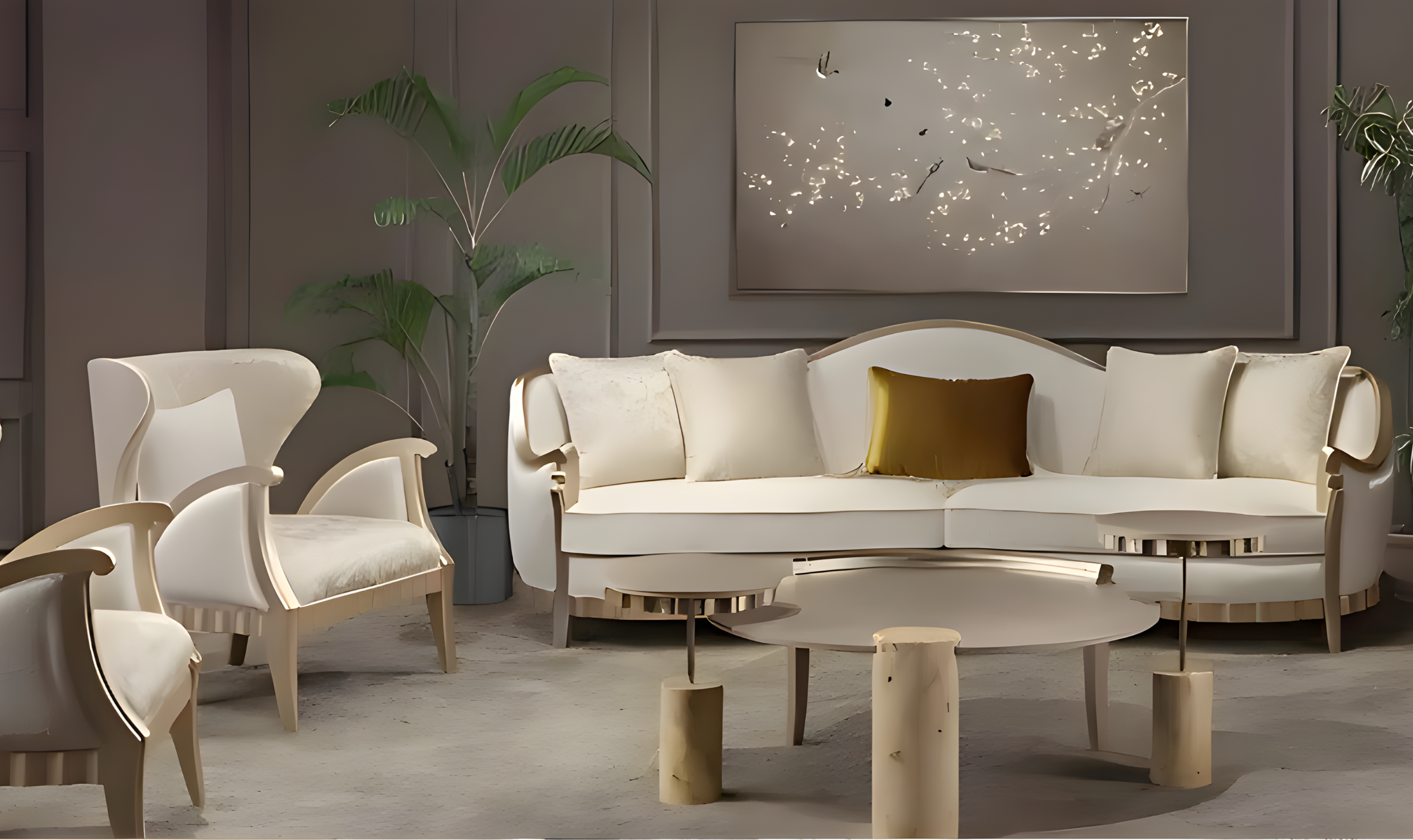Klaussner Tampa Master Crafted Living Room Set