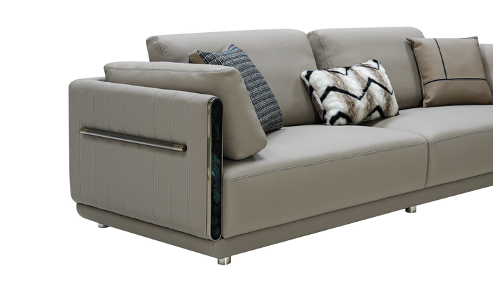 Klaussner Sartoria Zenith Power 3-seater Sofa-Jennifer Furniture