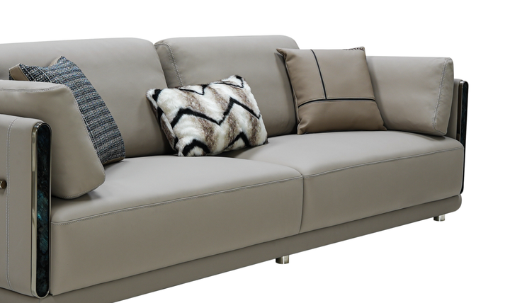 Klaussner Sartoria Zenith Power 3-seater Sofa-Jennifer Furniture