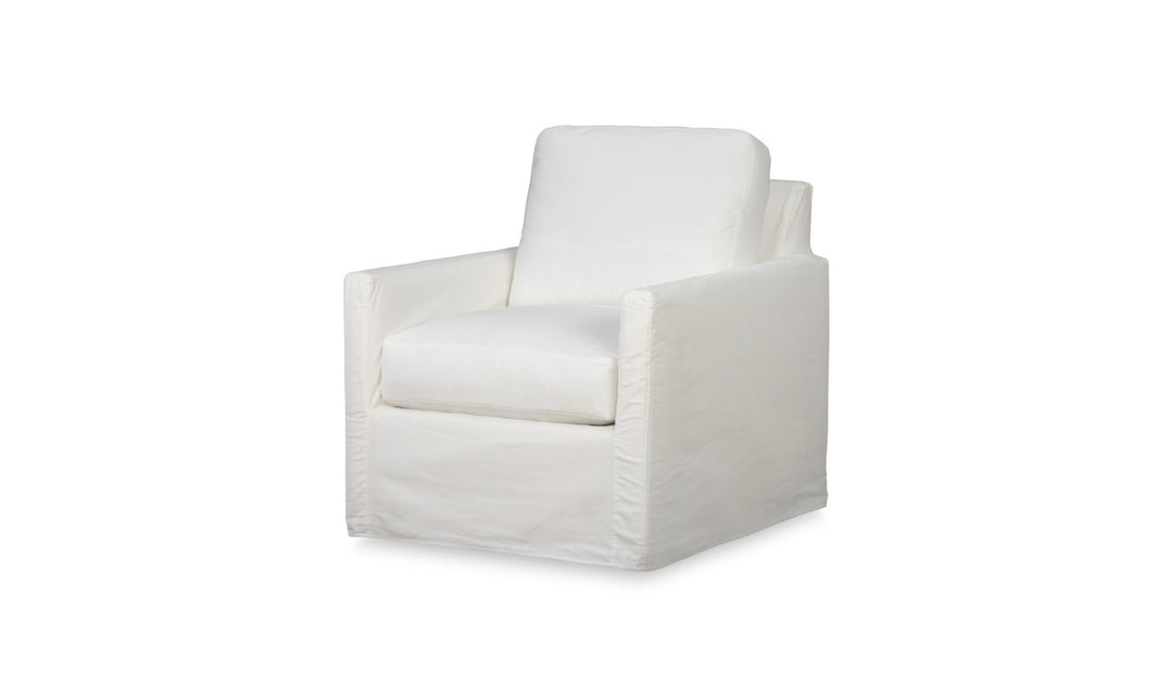 Klaussner Savannah Accent Chair with Flared Track Arms-Jenniferfurniture