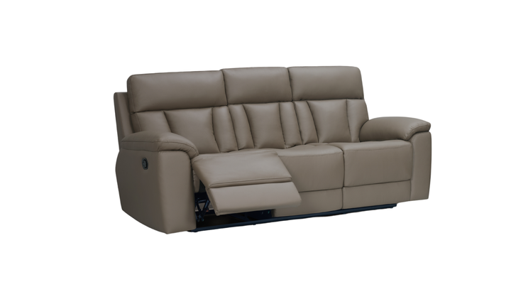Klaussner Siena Manual Reclining Living Room Set (Sofa + Loveseat) - Jennifer Furniture