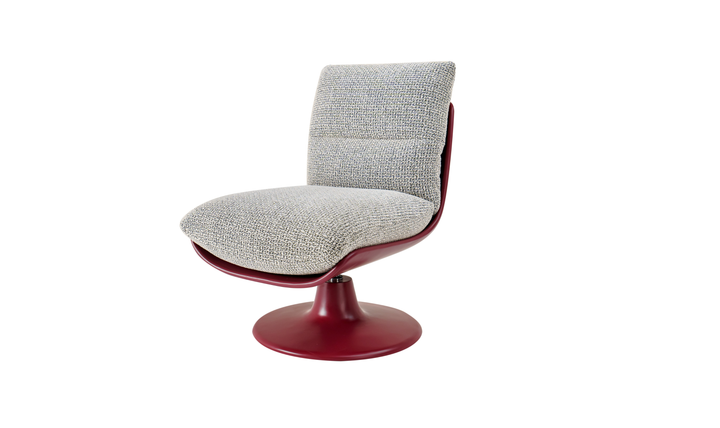 Klaussner Signoria Light Gray Lounge Chair