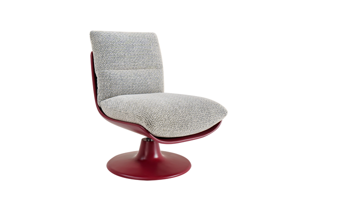 Klaussner Signoria Light Gray Lounge Chair