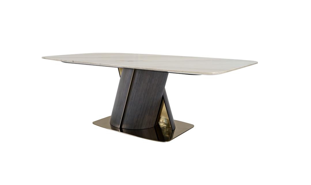 Klaussner Sorriso Coffee Table with Beige Marble Finish