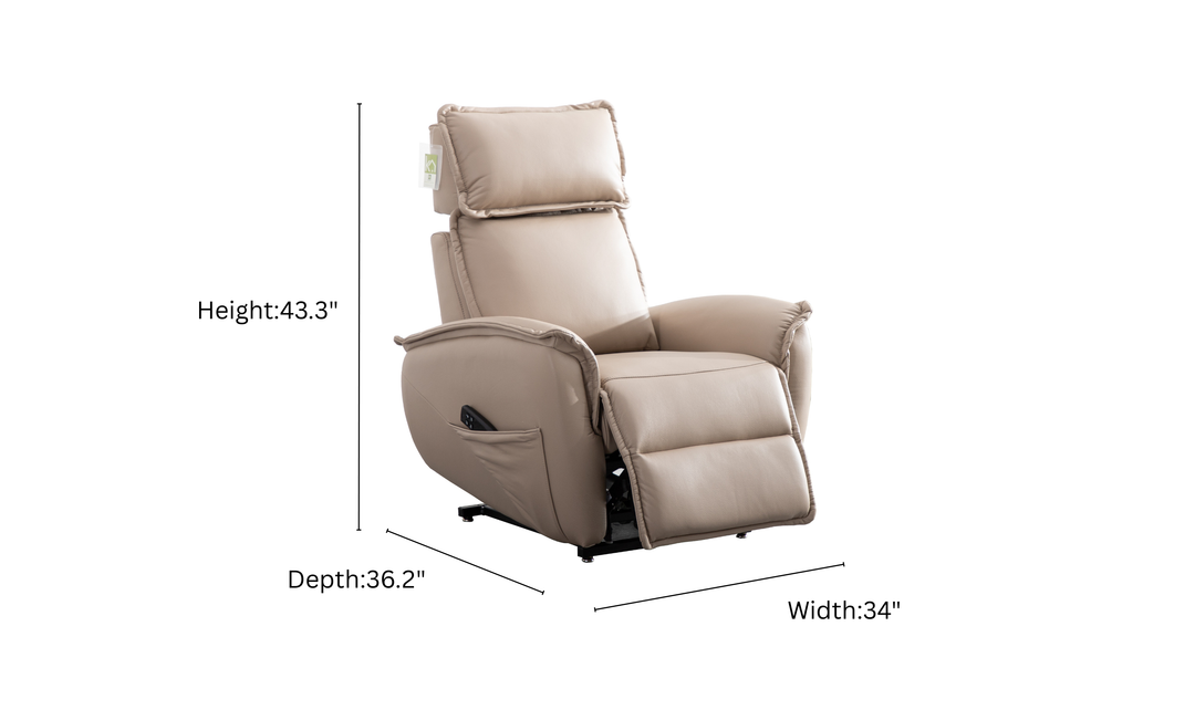 Klaussner Velore Dual Motors Recliner Chair
