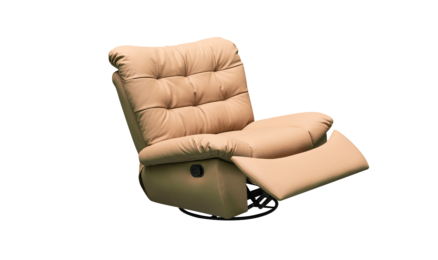 Klaussner Stella Swivel Glider Manual Recliner  W/O phone holder