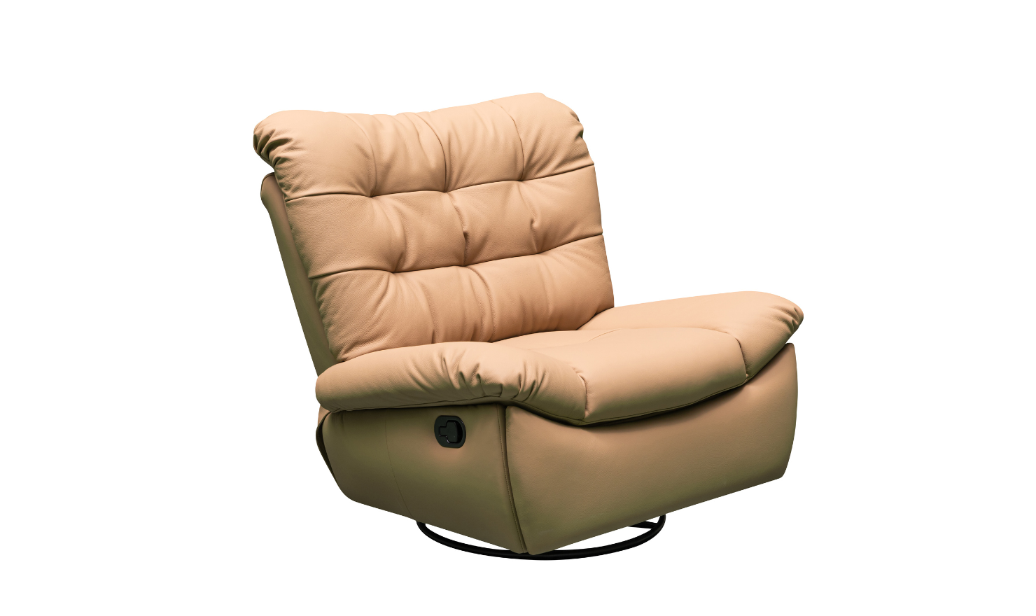 Klaussner Stella Swivel Glider Manual Recliner  W/O phone holder