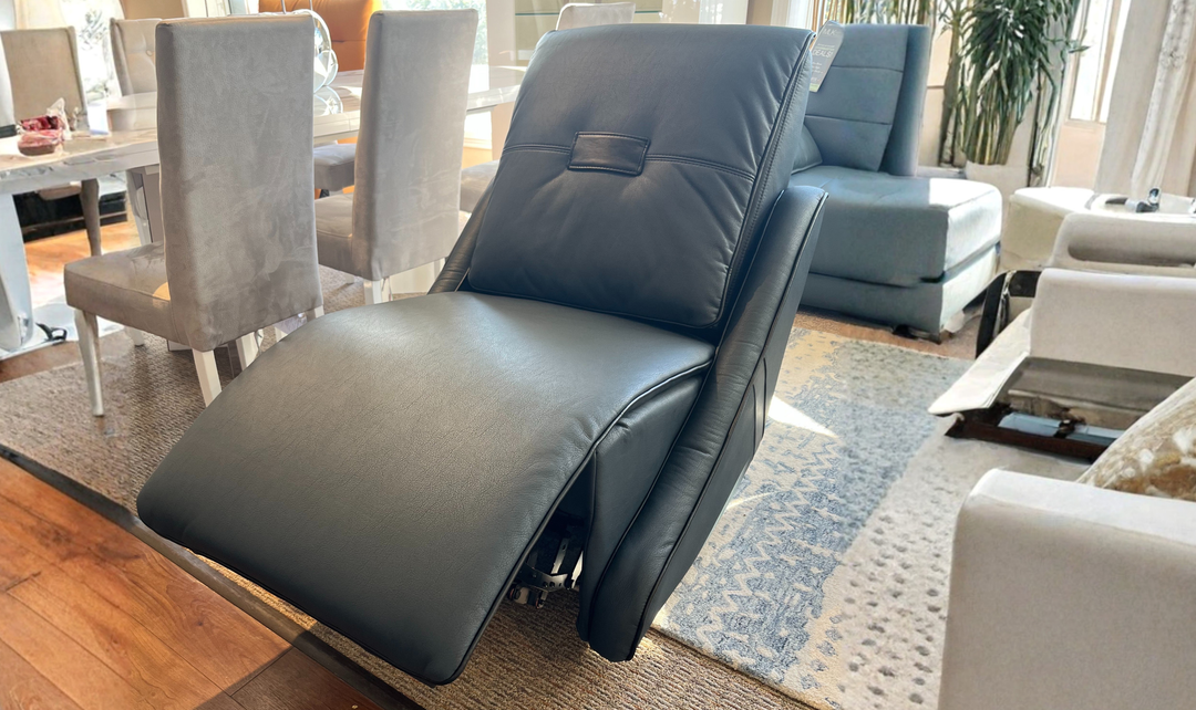 Klaussner Stellore PWR recliner chair with swivel and rocking chair-Jennifer Furniture