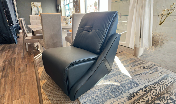 Klaussner Stellore PWR recliner chair with swivel and rocking chair-Jennifer Furniture