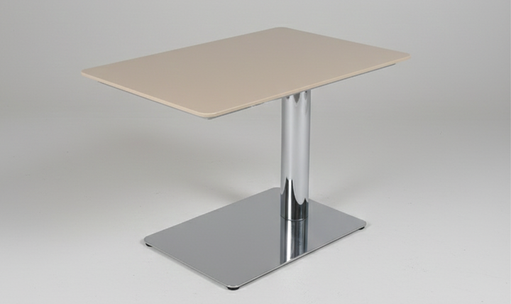 Klaussner Stile Beige Marble Side Table-Jennifer Furniture