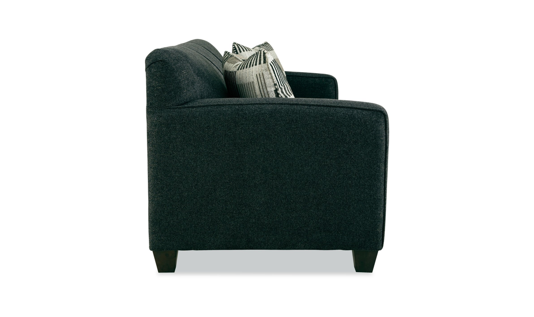 Klaussner Tribeca Fabric Tight Back Sofa with Track Arm