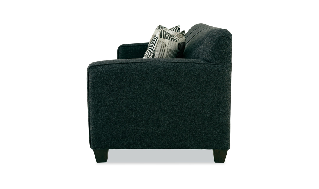 Klaussner Tribeca Fabric Tight Back Sofa with Track Arm