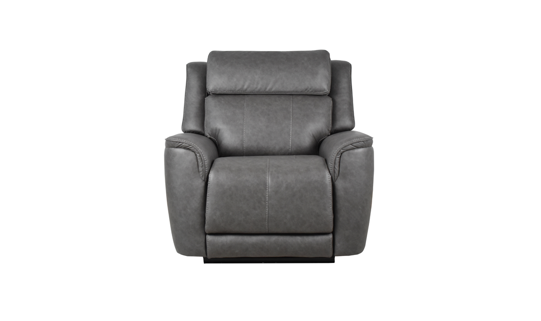 Klaussner Velari Fabric Power Recliner Chair with Adjustable Headrest