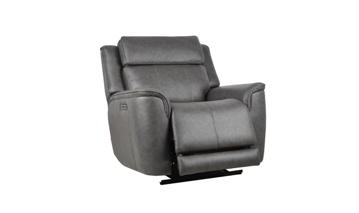Klaussner Velari Fabric Power Recliner Chair with Adjustable Headrest