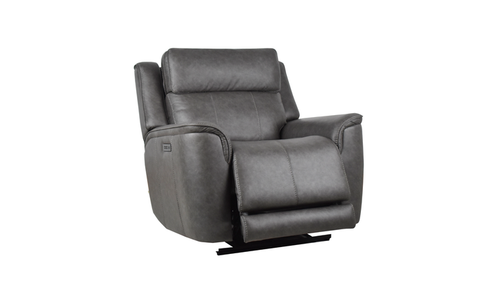 Klaussner Velari Fabric Power Recliner Chair with Adjustable Headrest