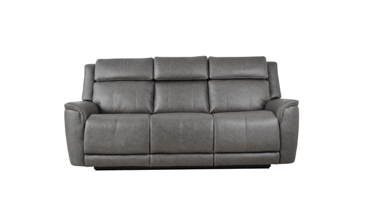 Klaussner Velari Fabric Power Reclining Sofa with Adjustable Headrest