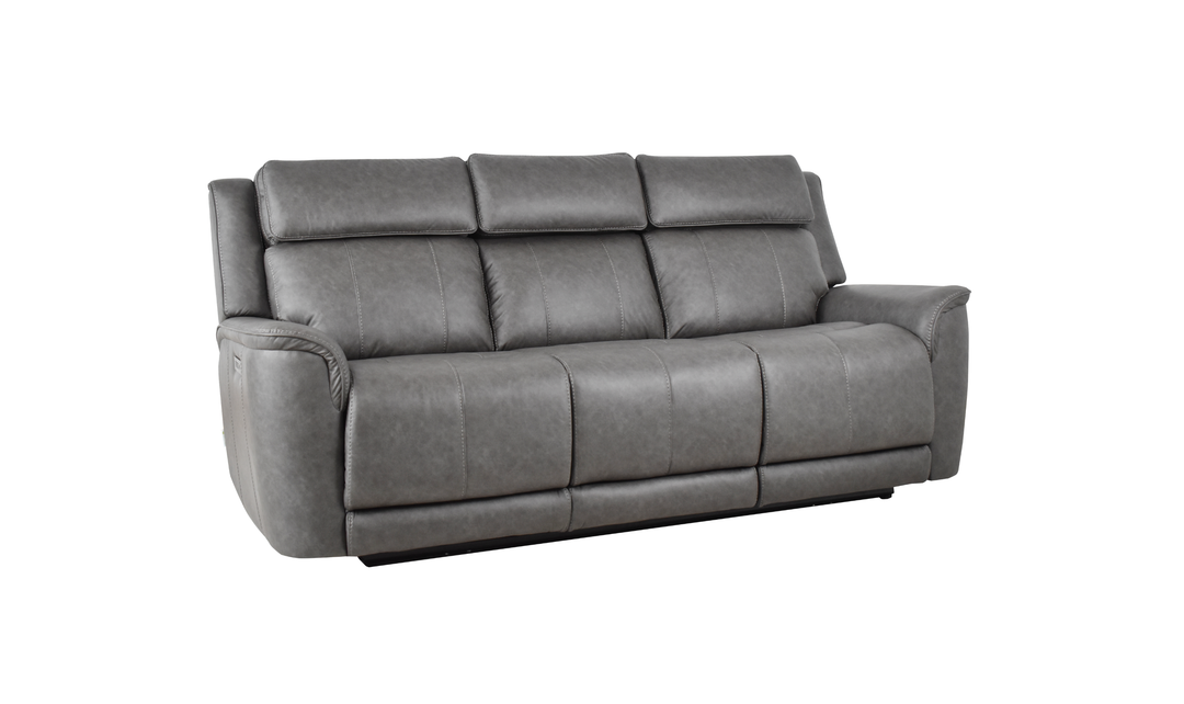 Klaussner Velari Fabric Power Reclining Sofa with Adjustable Headrest