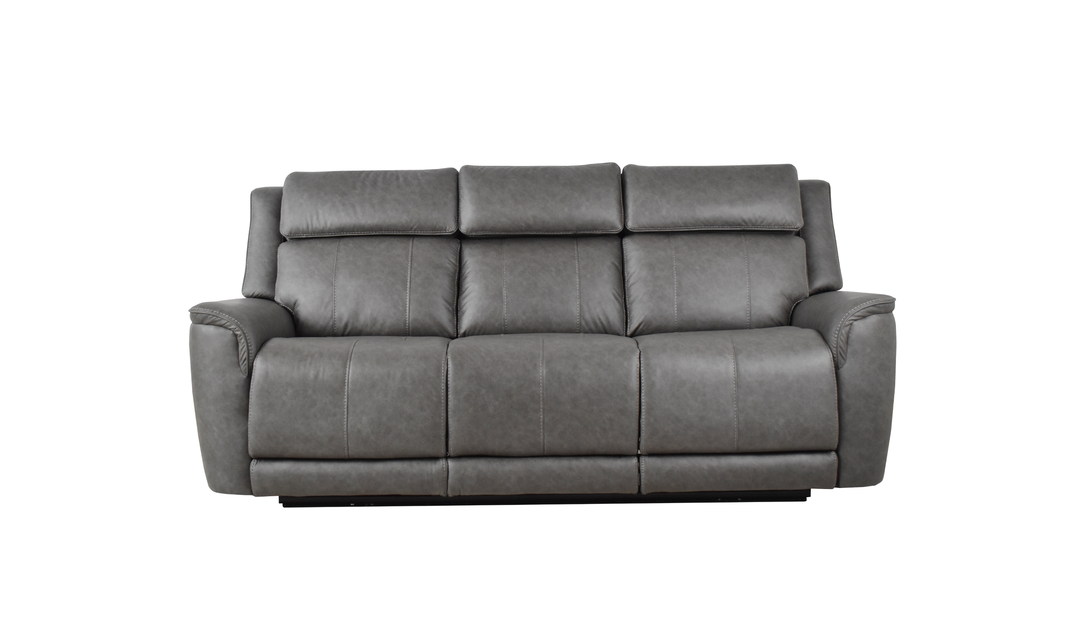Klaussner Velari Fabric Power Reclining Sofa with Adjustable Headrest