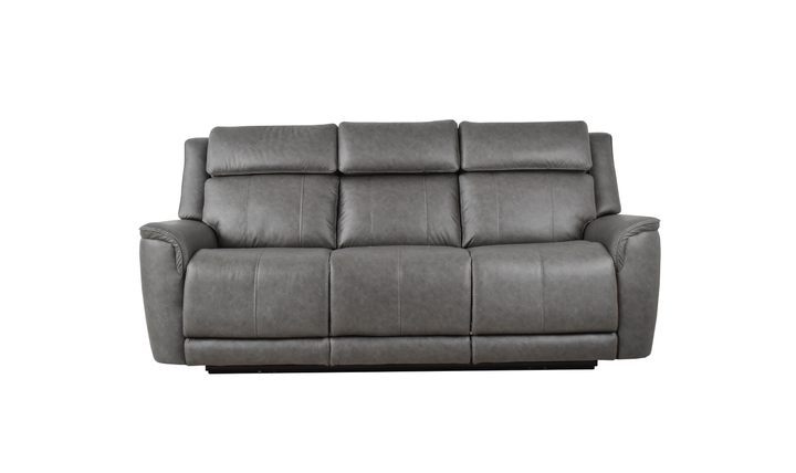 Klaussner Velari Fabric Power Reclining Sofa with Adjustable Headrest