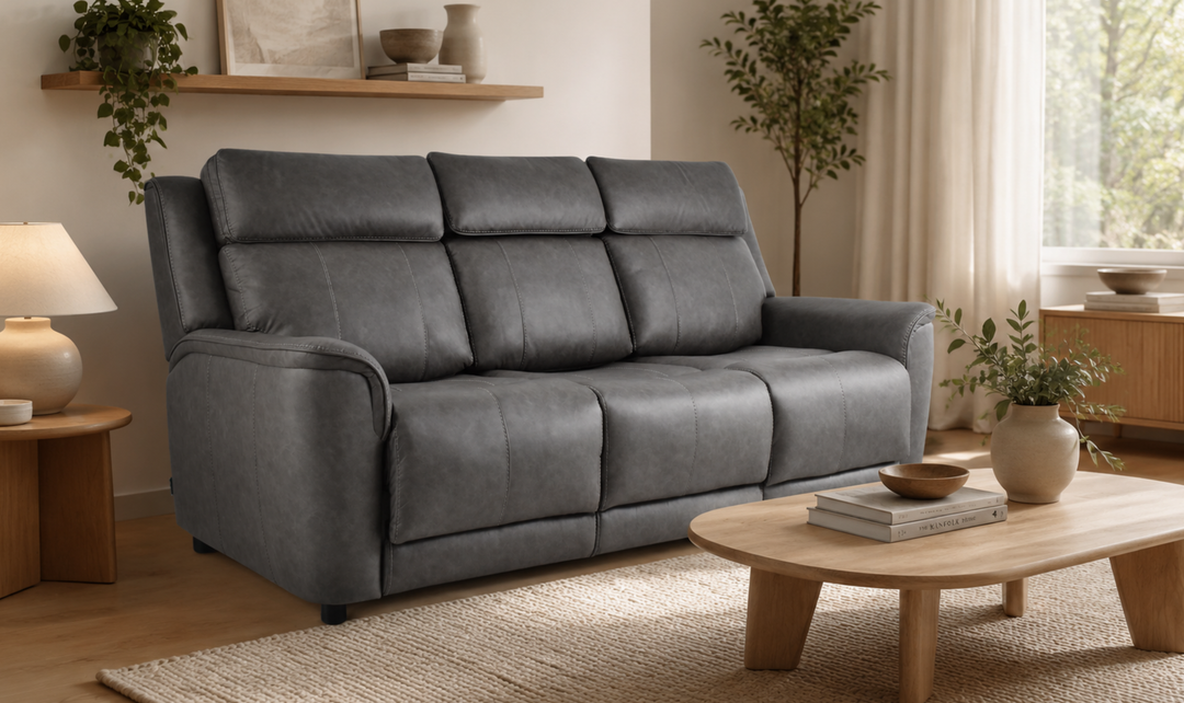 Klaussner Velari Fabric Power Reclining Loveseat with Mulitn Audio System-jennifer Furniture