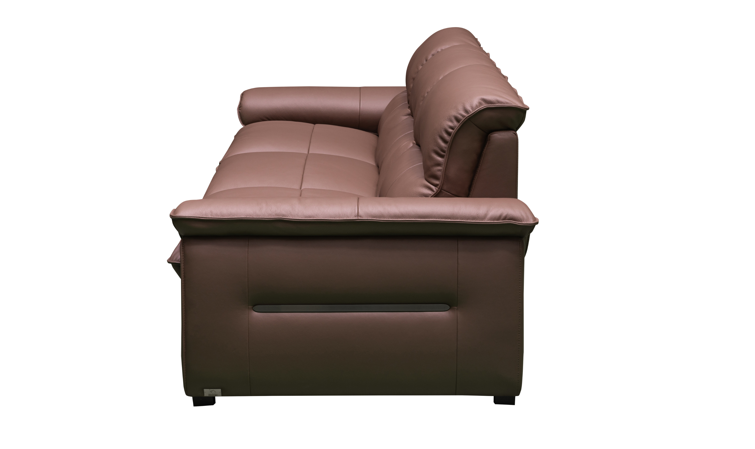 Klaussner Velisse Stationary Leather Living Room Set ( Sofa + Loveseat)