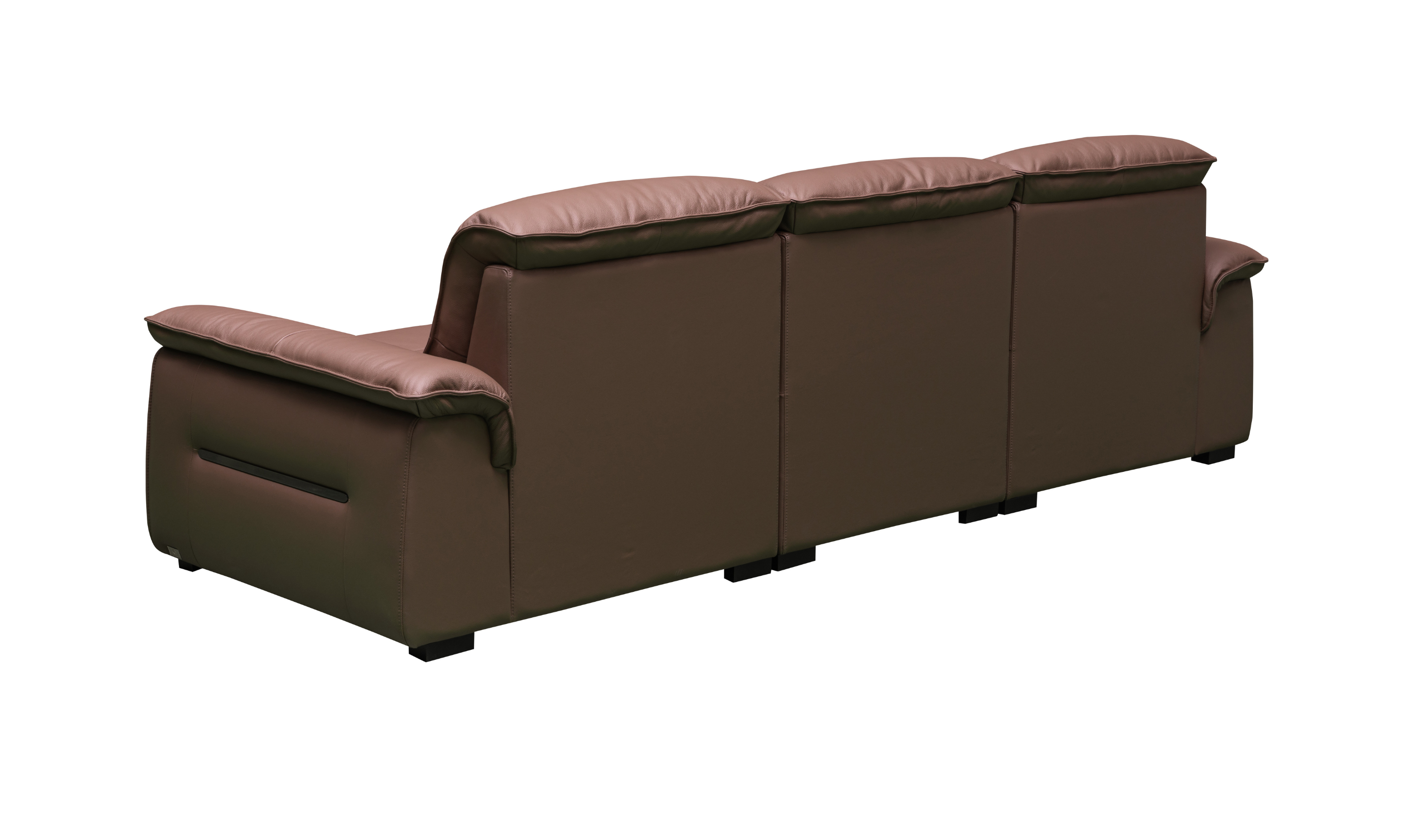 Klaussner Velisse Stationary Leather Living Room Set ( Sofa + Loveseat)