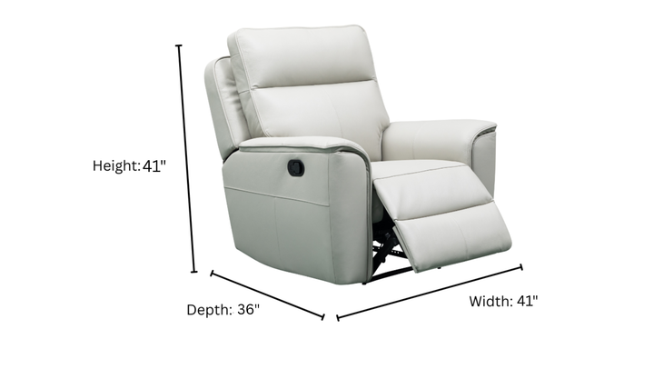 Klaussner Venezia White Italian Leather Living Room Sofa Set-Jennifer Furniture