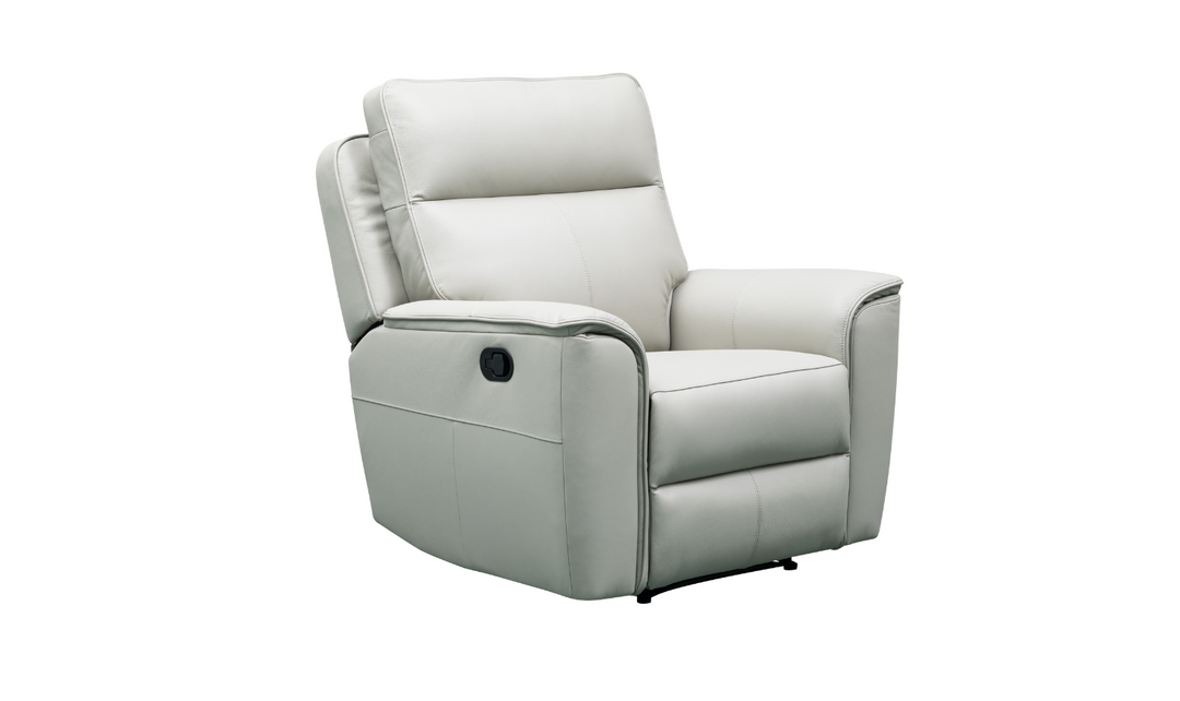 Klaussner Venezia leather white Living Room Set-Jennifer Furniture