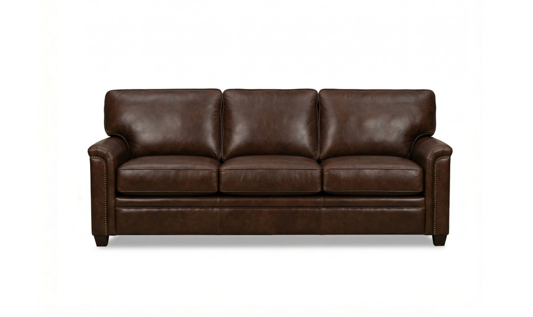 Klaussner Warren Sleeper Sofa with Track Arms-JenniferFurniture