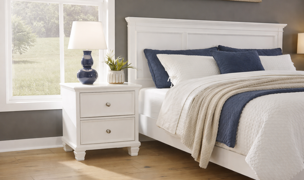 Modern Heritage Fortman 5-Piece Wooden Queen Bedroom Set-Jennifer Furniture
