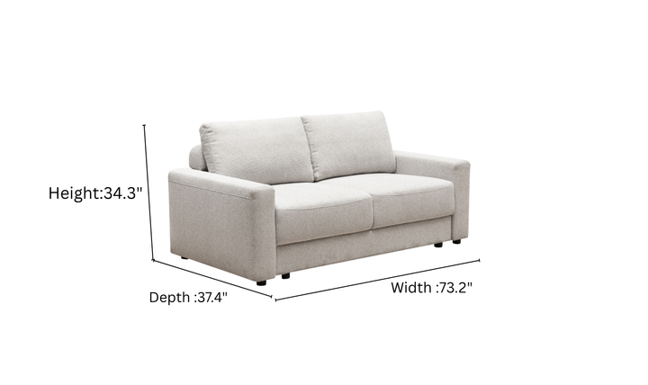 Klaussner Wigan Fabric Sleeper Sofa-Jennifer furniture