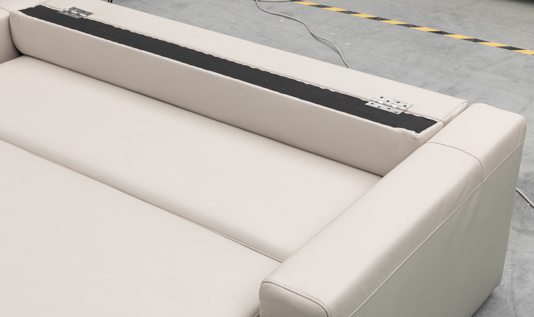 Klaussner Wigan Leather Sleeper Sofa