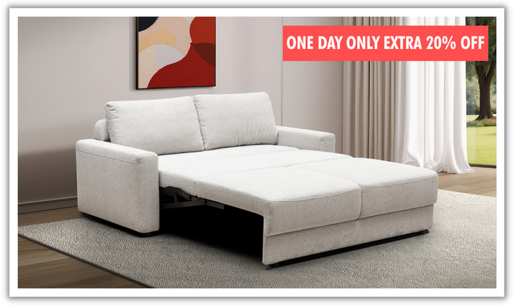 Klaussner Wigan Fabric Sleeper Sofa-Jennifer Furniture