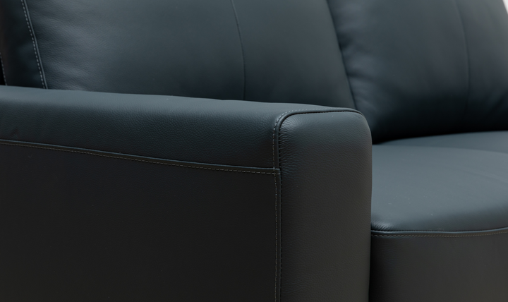 Klaussner Wigan Leather Sleeper Sofa-Jennifer Furniture
