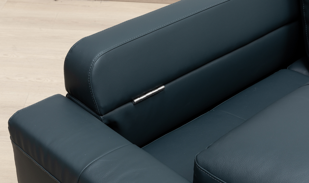 Klaussner Wigan Leather Sleeper Sofa-Jennifer Furniture