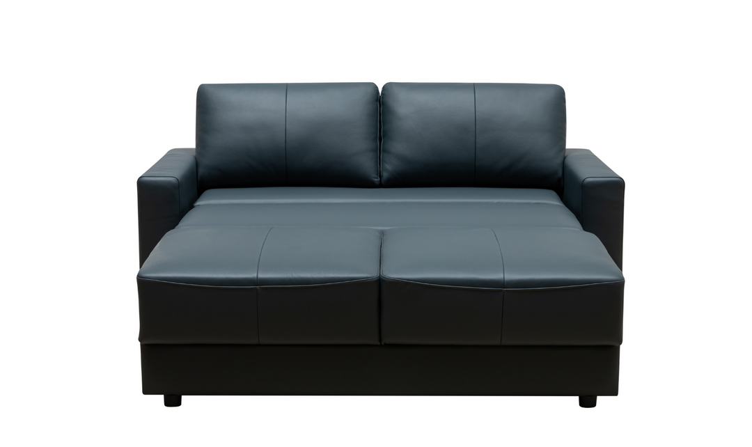 Klaussner Wigan Leather Sleeper Sofa-Jennifer Furniture