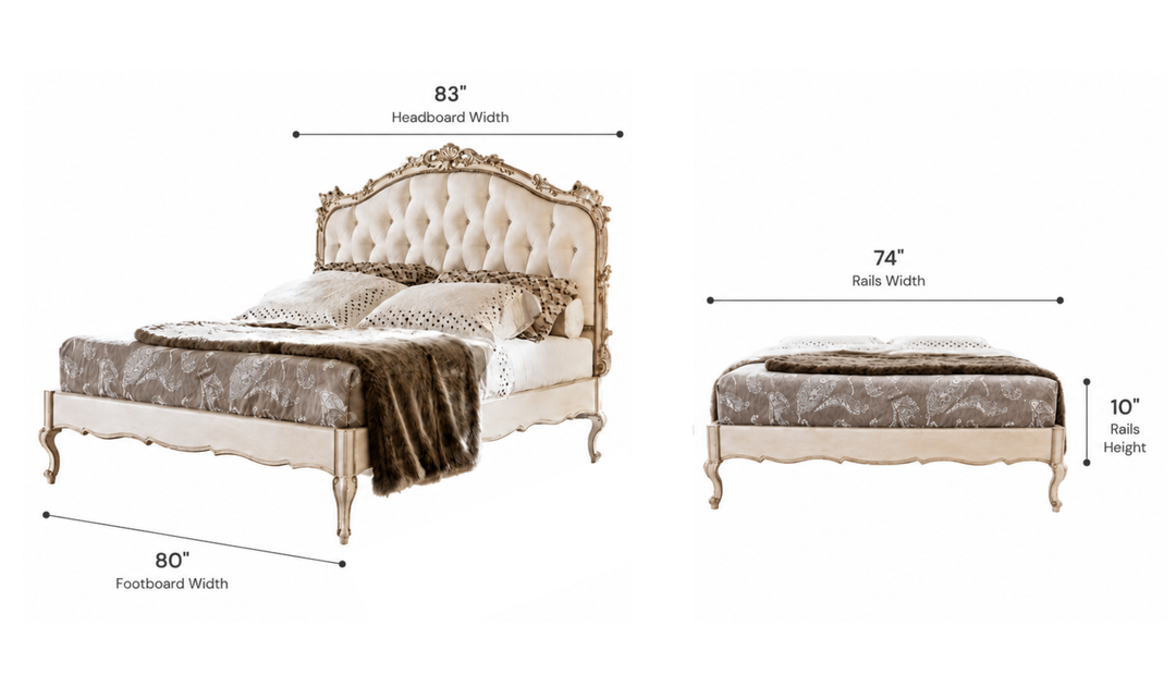 Klaussner Yasmina Luxury Bedroom Collection - Jennifer Furniture