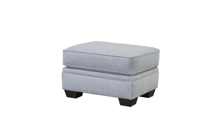 Klaussner Addison Fabric Ottoman-JenniferFurniture