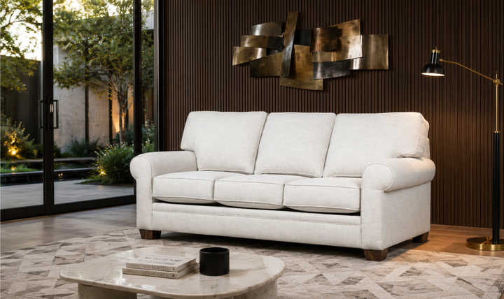 Klaussner Addison Fabric Queen Sleeper Sofa-Jennifer Furniture