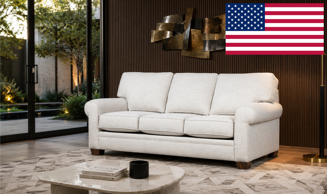 Klaussner Addison Fabric Queen Sleeper Sofa-Jennifer Furniture