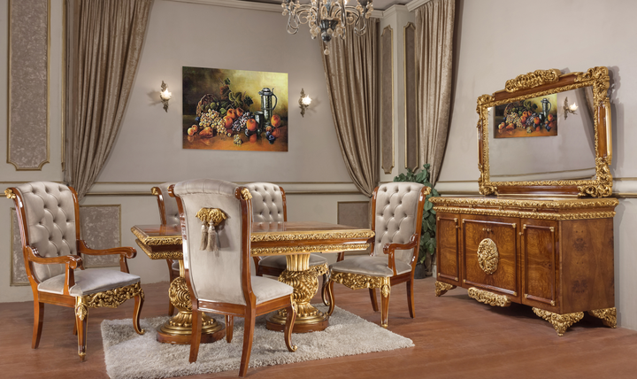 Klaussner Anna Mastercrafted Dining Room Set-Jennifer Furniture