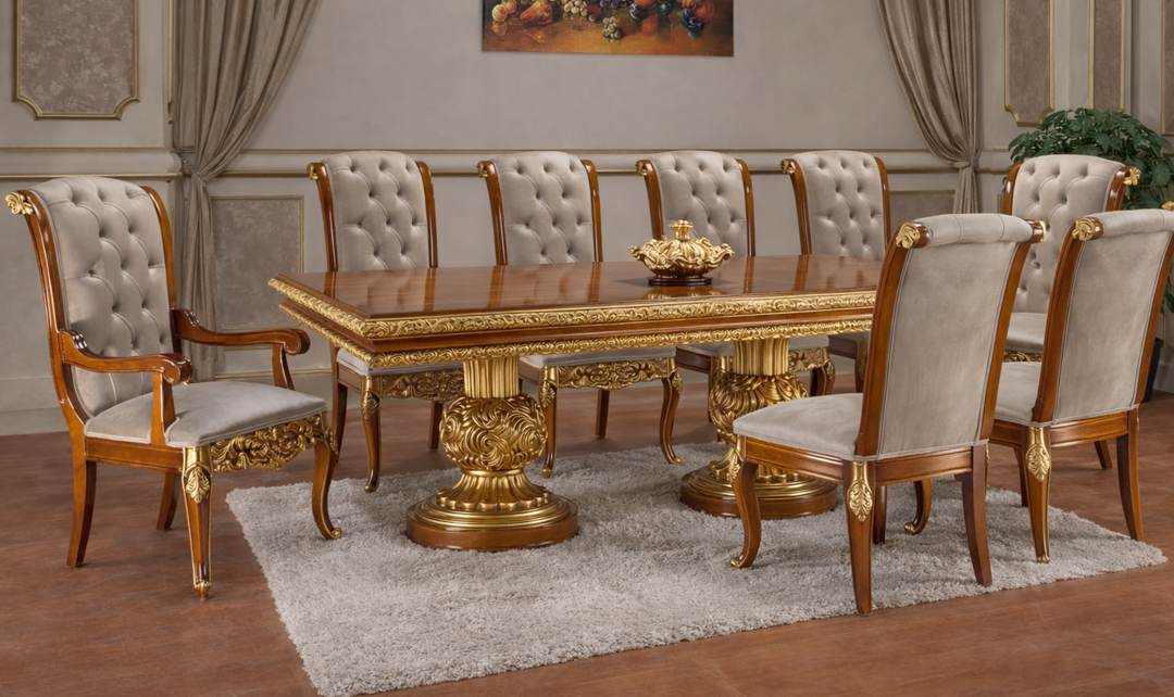 Klaussner Anna Mastercrafted Dining Room Set