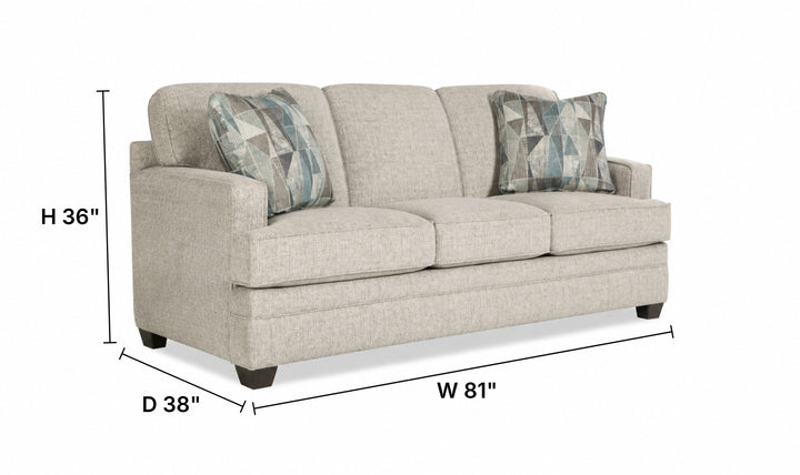 Klaussner Bradford Fabric Contemporary Sofa Collection-Jennifer Furniture