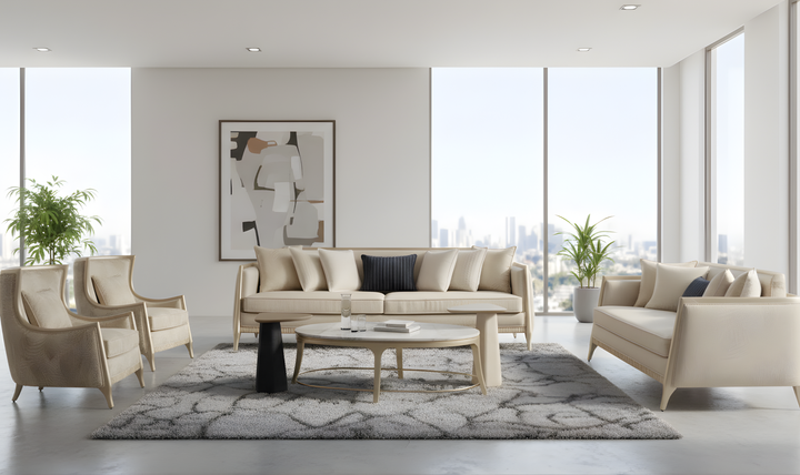 Klaussner California Mastercrafted Living Room Set