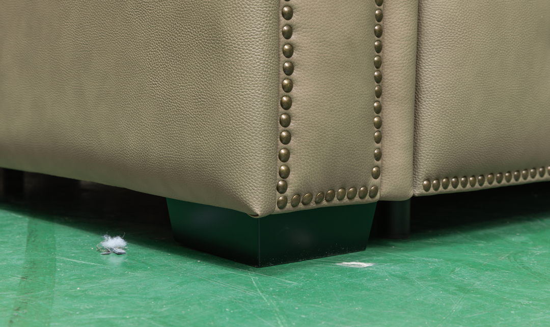 Klaussner Callas Italian Leather Queen Sleeper Sofa - Luxury Overnight Collection